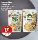 Sauerkraut Angebote von Spreewaldhof bei V-Markt Kaufbeuren für 1,11 €