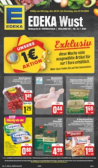 Aktueller EDEKA Prospekt "Wir lieben Lebensmittel!" Seite 1 von 26 Seiten für Dietersheim