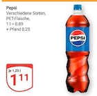 Pepsi im Angebot bei GLOBUS in Freudenberg Pepsi Angebote bei GLOBUS Freudenberg für 1,11 €