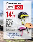 Casque de vélo High 23 Enfant - Nakamura en promo chez Intersport Castres à 14,99 €