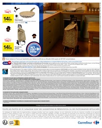Prix et réduction Poussette dans le prospectus Carrefour en cours Offre Poussette dans le catalogue Carrefour du moment à la page 28