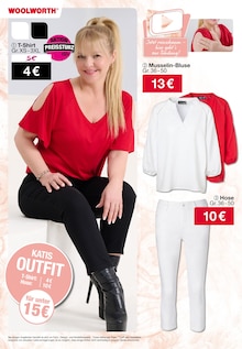 Shirt im Woolworth Prospekt "Aktuelle Angebote" mit 55 Seiten (Mannheim)