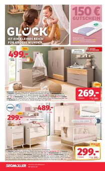 Segmüller Prospekt der aktuellen Woche, gültig von 10.07.2026 bis 25.07.2026 Aktueller Segmüller Prospekt "Zum Glück gibt’s Segmüller - Jetzt bis zu 1750 € sparen" mit 22 Seiten