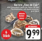 Austern "Fines de Clair" bei E center im Prospekt "" für 9,99 €