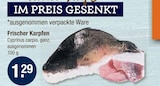 Frischer Karpfen im Angebot bei V-Markt in München Frischer Karpfen Angebote bei V-Markt München für 1,29 €