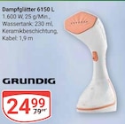 Dampfglätter 6150 L Angebote von GRUNDIG bei GLOBUS Willich für 24,99 €