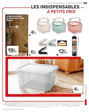Chaussures Angebote im Prospekt "HOME : Des idées déco qui vous ressemblent !" von Carrefour auf Seite 15