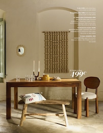 Prix et réduction Banc dans le prospectus Maisons du Monde en cours Offre Banc dans le catalogue Maisons du Monde du moment à la page 43