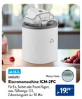 Eiscrememaschine ICM-2PC von AMBIANO für 19,99 € bei ALDI SÜD im Angebot Eiscrememaschine ICM-2PC von AMBIANO im aktuellen ALDI SÜD Prospekt