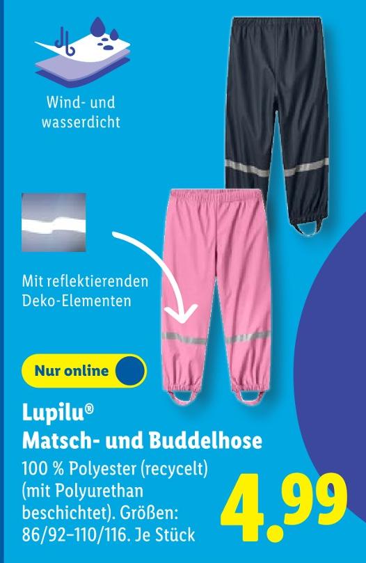 Matsch- und Buddelhose