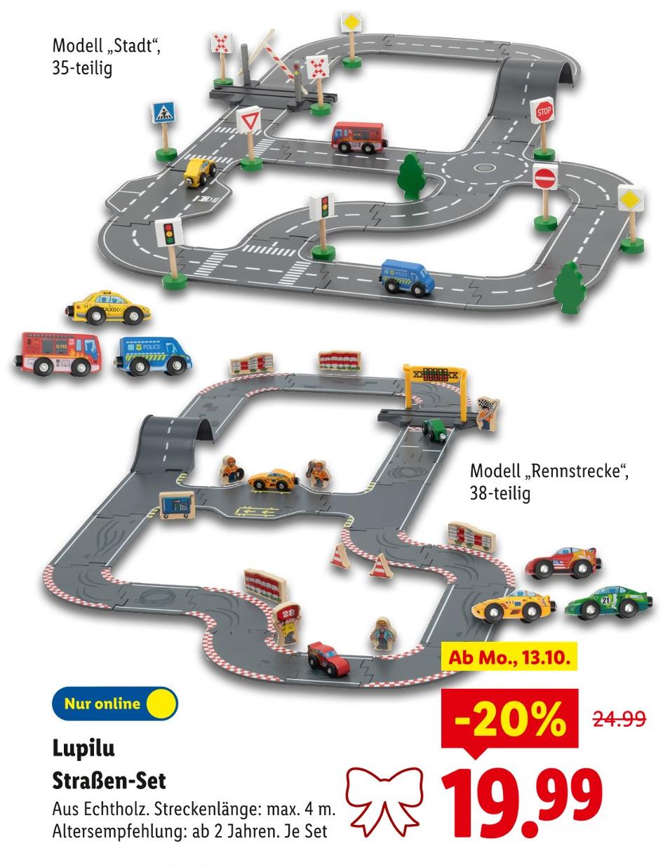 Straßen-Set Modell „Stadt“