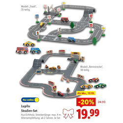 Straßen-Set Modell „Stadt“