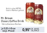 Classic Coffee Drink von Mr. Brown im aktuellen Metro Prospekt für 1,02 €