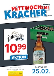 Getränkemärkte Prospekt von Getränkeland in Jarmen Aktueller Getränkeland Getränkemärkte Prospekt für Jarmen: Die Getränkekönner mit 1 Seite, 25.02.2026 - 25.02.2026