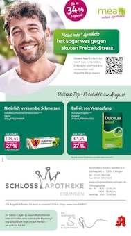 Aktueller mea - meine apotheke Prospekt "Unsere August-Angebote" für Eislingen (Fils) Aktueller mea - meine apotheke Prospekt für Eislingen (Fils) mit Seiten