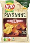 Promo Chips Paysanne saveur Oignon de Roscoff caramélisé à 1,15 € dans le catalogue Casino Supermarchés à Bois de Roche