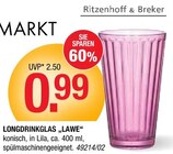 LONGDRINKGLAS „LAWE“ bei Möbel Borst im Prospekt "" für 0,99 €