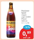 Spezi von Paulaner für 0,89 € bei budni im Angebot Spezi von Paulaner im aktuellen budni Prospekt
