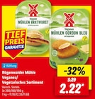 Veganes Mühlen Bratwurst Angebote von Rügenwalder Mühle bei Lidl Rüsselsheim für 2,22 €