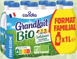 Grandlait Bio UHT Demi-Écrémé - Candia - Intermarché Super à Valence Grandlait Bio UHT Demi-Écrémé - Candia en promo chez Intermarché Super Valence à 8,81 €