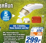 Aktuelle Rasierer Angebote bei expert in Braunschweig Aktuelles IPL Haarentferner Silk·expert Pro 5 PL5267 Angebot bei expert in Braunschweig ab 299,00 €