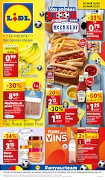 Catalogue Supermarchés Lidl en cours à Genvry et alentours, Vos soirées foot, 61 pages, 26/06/2024 - 02/07/2024