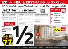 Boxspringbett im XXXLutz Möbelhäuser Prospekt "NEU & ERSTMALIG bei XXXLutz!" mit 32 Seiten (Essen)