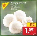 Champignons weiß bei Netto Marken-Discount im Siegsdorf Prospekt für 1,59 €