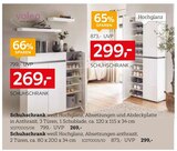 Aktuelles Schuhschrank Angebot bei XXXLutz Möbelhäuser in Regensburg ab 269,00 €