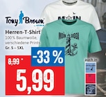 Herren-T-Shirt im Angebot bei Kaufhaus Stolz in Kiel Herren-T-Shirt Angebote von Tony Brown by STOLZ bei Kaufhaus Stolz Kiel für 5,99 €
