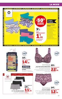 Promo Vêtements dans le catalogue Super U du moment à la page 23