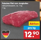 Netto Marken-Discount Niederkrüchten - Falsches Filet vom Jungbullen Angebot im Prospekt Falsches Filet vom Jungbullen bei Netto Marken-Discount im Niederkrüchten Prospekt für 12,90 €