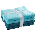 HANDTUCHSET Silence Set Blau 4-teilig von Vossen im aktuellen XXXLutz Prospekt für 24,99 €