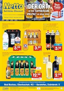 Aktueller Netto Marken-Discount Prospekt (Bad Schussenried, 6 Seiten zum blättern Netto Marken-Discount Prospekt DER ORT, AN DEM DU IMMER AUSGEZEICHNETE PREISE FINDEST. mit 6 Seiten