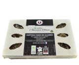 HUITRES MARENNES OLERON FINES DE CLAIRES IGP à Bi1 dans Montret