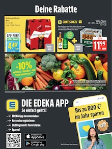 Veltins im aktuellen EDEKA Prospekt (Rostock) Veltins im EDEKA Prospekt "Top Angebote" mit 7 Seiten (Rostock)