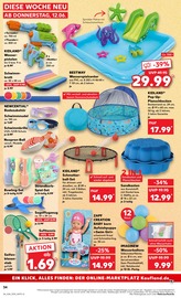 Strandkorb im Kaufland Prospekt in Brandenburg Aktueller Kaufland Prospekt mit Strandkorb, "Aktuelle Angebote", Seite 34