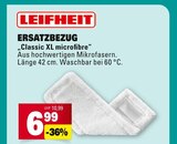 Ersatzbezug Classic XL microfibre im Angebot bei E center in Mannheim Ersatzbezug Classic XL microfibre Angebote von Leifheit bei E center Mannheim für 6,99 €
