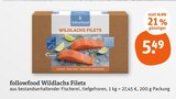 Aktuelles Wildlachs Filets Angebot bei tegut in Jena ab 5,49 €