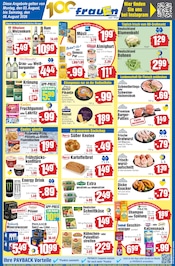 E center Supermarkt Prospekt der aktuellen Woche mit 2 Seiten, gültig von 03.08.2026 bis 08.08.2026, in Wrist und Umgebung Aktueller E center Supermarkt Prospekt in Wrist und Umgebung, "Top Angebote" mit 2 Seiten, 03.08.2026 - 08.08.2026
