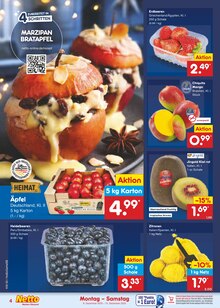 Äpfel im Netto Marken-Discount Prospekt "Aktuelle Angebote" mit 57 Seiten (Kiel)
