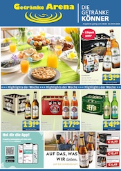 Aktueller Getränke Arena Prospekt mit Krombacher, "DIE GETRÄNKEKÖNNER", Seite 1
