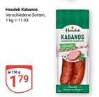 Aktuelle Mettwurst Angebote bei GLOBUS in Wiesbaden Aktuelles Kabanos Klassik Angebot bei GLOBUS in Wiesbaden ab 1,79 €