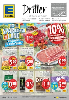 Aktueller EDEKA Prospekt "Aktuelle Angebote" für Bochum Aktueller EDEKA Prospekt für Bochum mit  Seiten