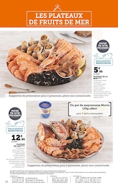 Fruits De Mer Angebote im Prospekt "La carte automne - hiver" von Super U auf Seite 26