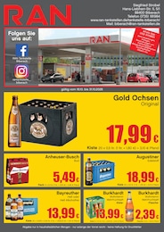 RAN Prospekt für Eberhardzell: "RAN", 2 Seiten, 16.10.2026 - 31.10.2026