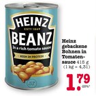 Gebackene Bohnen in Tomatensauce bei E center im Mannheim Prospekt für 1,79 €