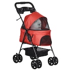 PawHut Hunde-Zubehör rot Polypropylen B/H/L: ca. 45x67x96 cm im POCO Prospekt PawHut Hunde-Zubehör rot Polypropylen B/H/L: ca. 45x67x96 cm im aktuellen POCO Prospekt für 58,49 €