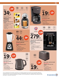 Offre Blender dans le catalogue E.Leclerc du moment à la page 13