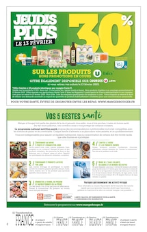 Prospectus U Express de la semaine "U Express" avec 2 pages, valide du 04/02/2025 au 16/02/2025 pour Barbâtre et alentours